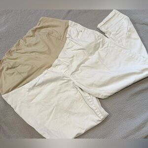 Isabel Maternity white skinny jeans